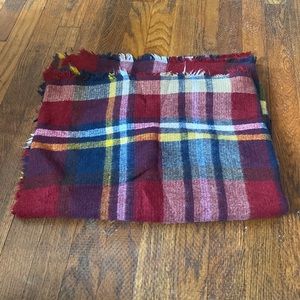 primark plaid winter scarf